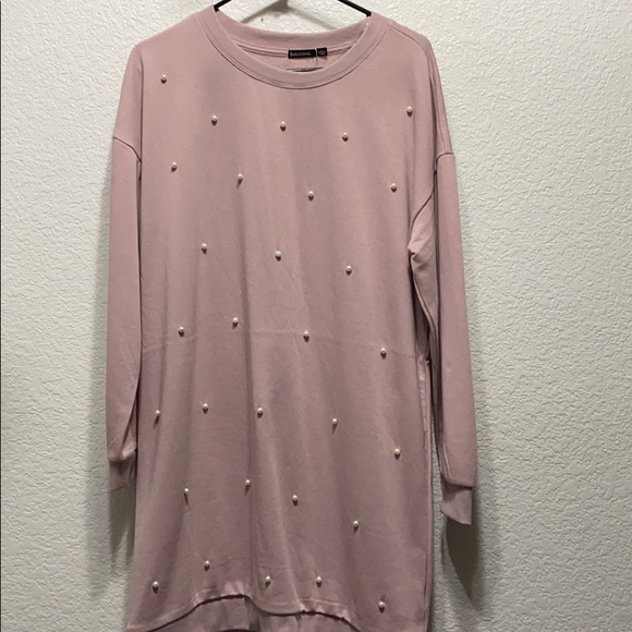 Pink sweater dress - Picture 1 of 1